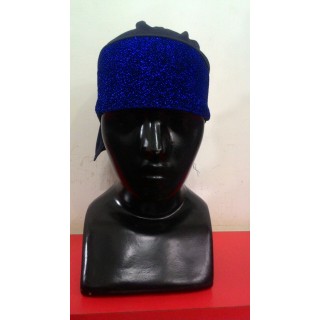 Glitter Hijab Bonnet Cap-Purple